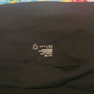 OFFLINE by Aerie Classic Black Leggings